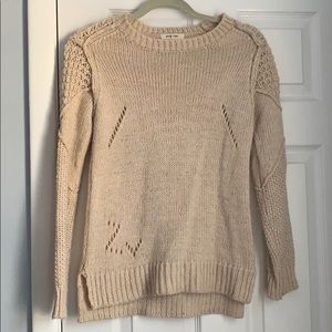 Pink Rose Beige Warm sweater